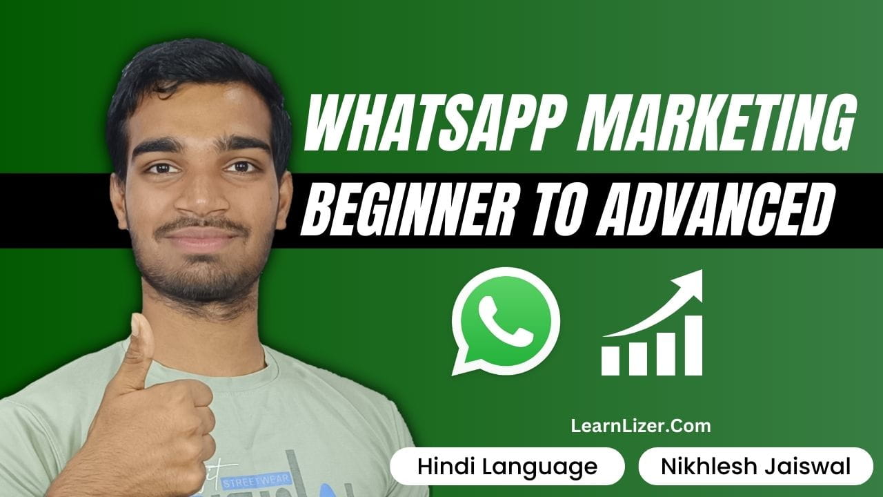 whatsapp marketing course landing page mastery in elementor by nikhlesh jaiswal